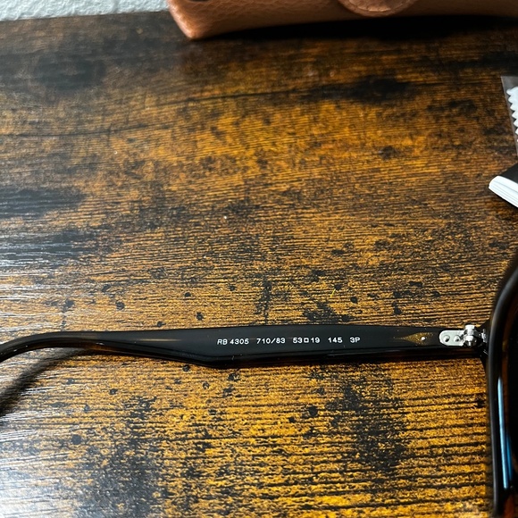 Ray-Ban polarized sunglasses (RB4305). Brown frame/brown lenses - Picture 4 of 10